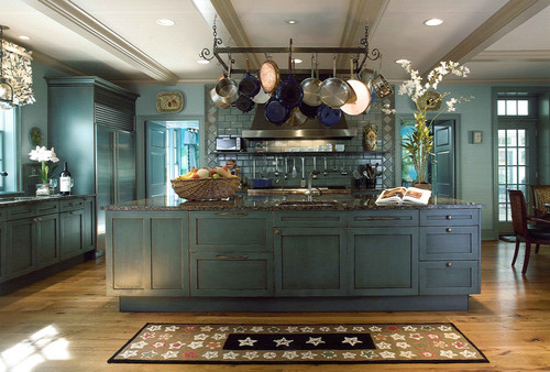blue kitchen 9